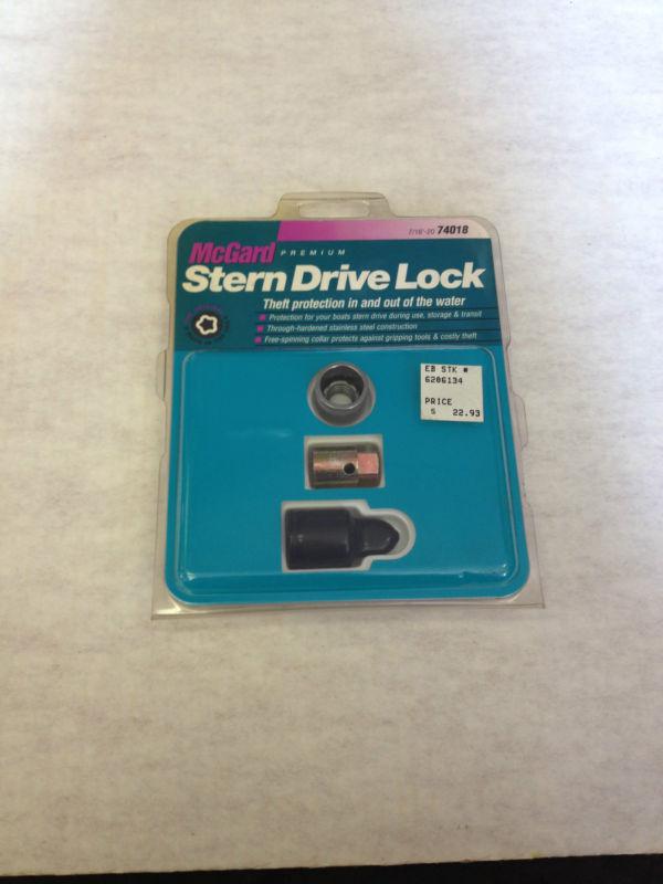 Mcgard 74018 marine single stern drive lock set (7/16"-20 thread size) nos