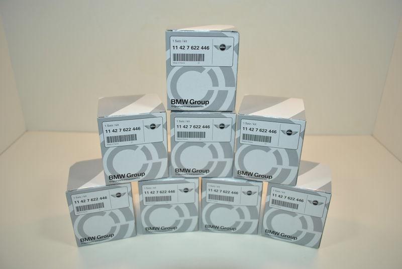 Mini cooper oil filters - pack of eight. fits all 2007+ 2nd gen mini models