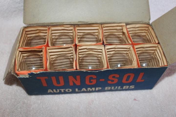 Tung-sol auto lamp bulbs 10 1133 bulbs - new