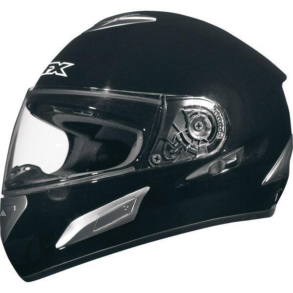 Black xl afx fx-100 sun shield full face helmet