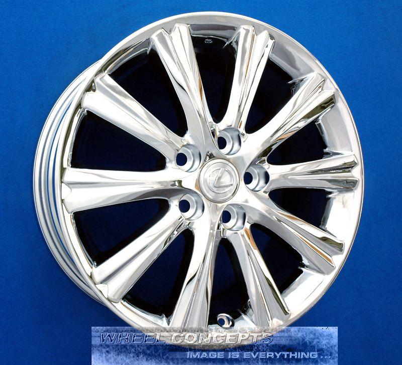 Lexus es350 ultra luxury 17 inch chrome wheels rims es300 es330 es 300 330 350 