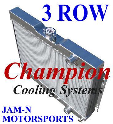 1959 1960 1961 1962 1963 chevy impala/bel air 3 row all aluminum radiator 