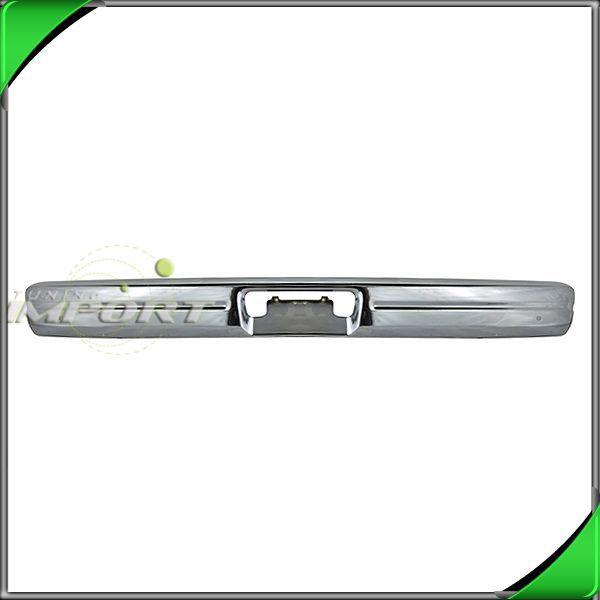 86-93 dodge ram van b150 b250 b350 steel chrome rear step bumper impact face bar
