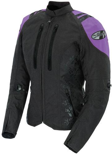 New joe rocket atomic 4.0 womens jacket,black/purple,med