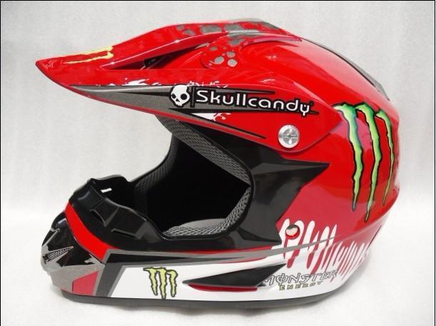 Monster energy mx helmet motocross
