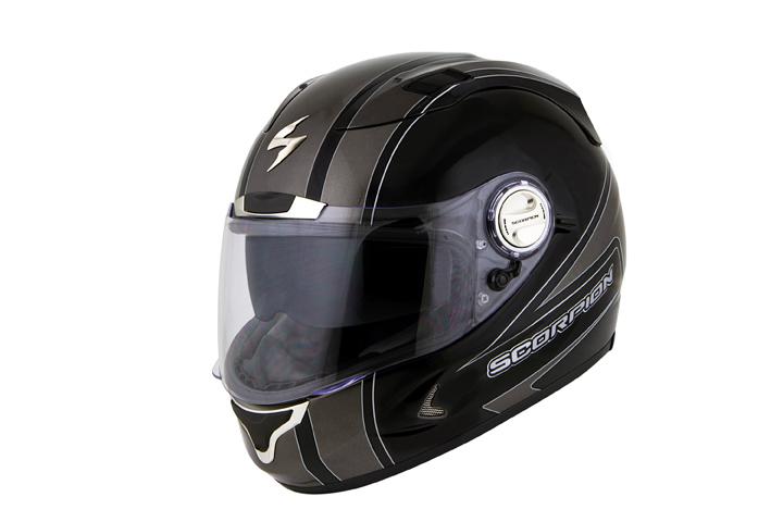 Scorpion exo-1100 sixty-six black 2xl motorcycle helmet xxl 2 extra large