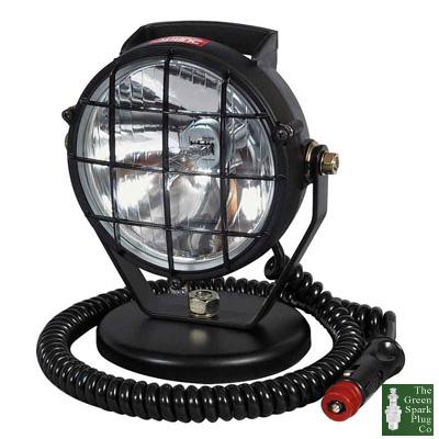 Durite - spot lamp black plastic with magnetic base and cable bx1 - 0-537-55