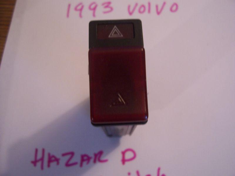 1993  volvo 850 hazard switch button complete oem  &  fast shipping 6806356 
