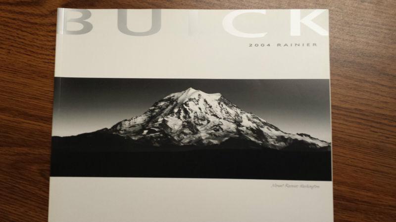 2004 buick rainier sales brochure catalog book