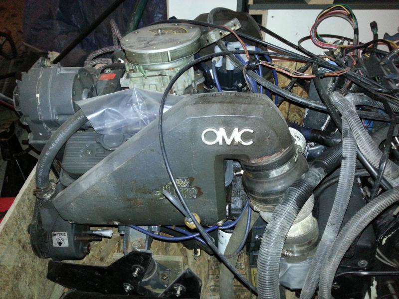 4.3l v6 omc engine with outdrive. complete with all wiring, cable, hoses, etc