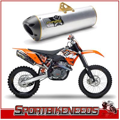 07-10 ktm 450sx 450-sx slip-on two brothers exhaust al