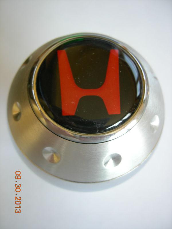 Honda shield aluminum gear shift knob black with red