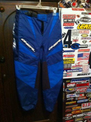 Oneal elements motocross pants size 12/t 14/t