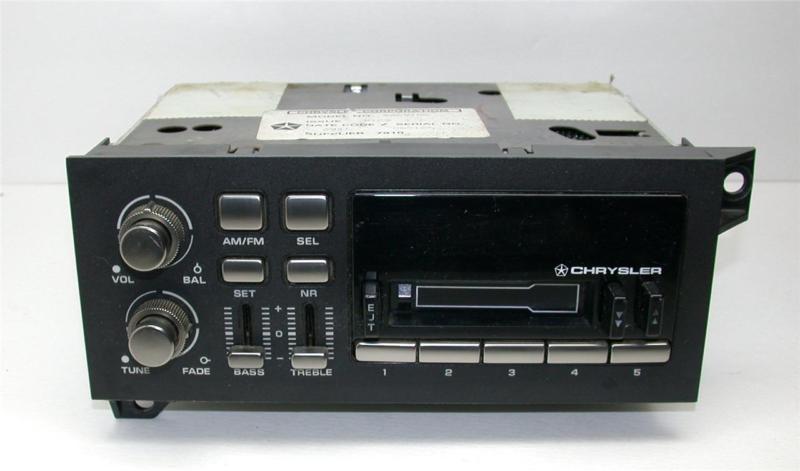 Chrysler tape cassette deck player 1992 chrysler new yorker working