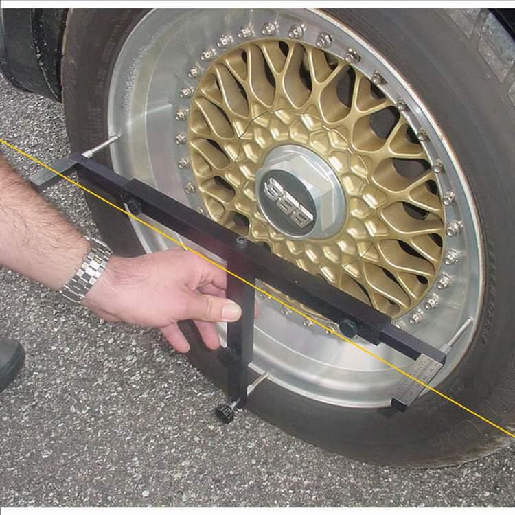 Toe angle gauge wheel alignment 2013