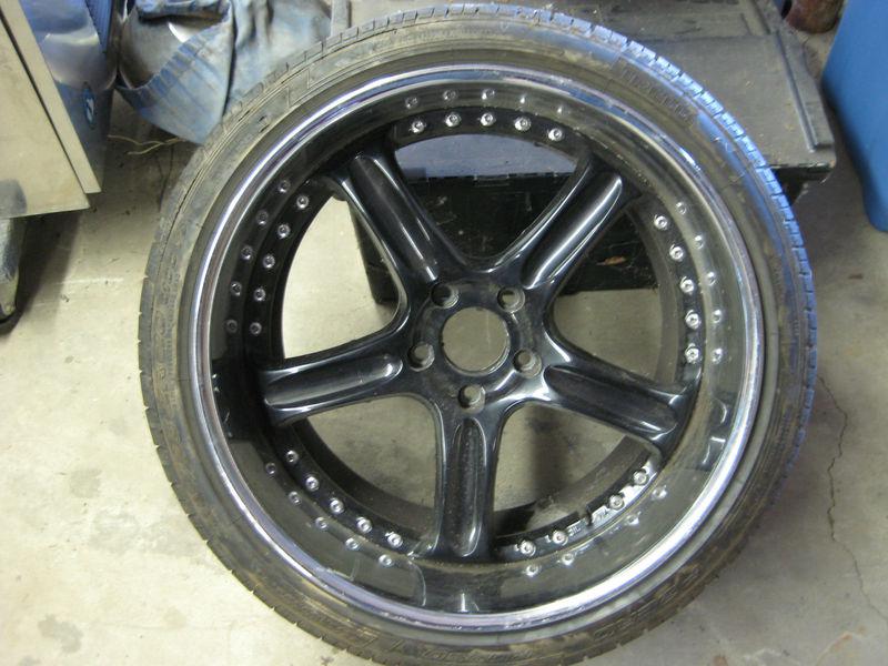 Oem factory lamborghini murcielago gallardo 20" wheel rim w/ pirelli p-zero tire