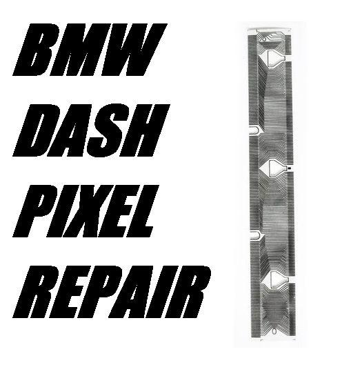 Bmw 740 750  odometer speedometer cluster ribbon pixel dash repair cable