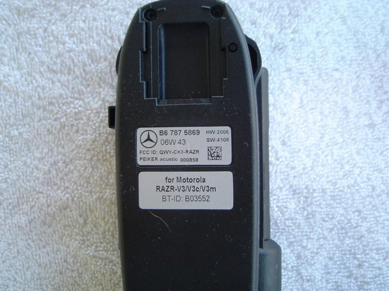 2005 Mercedes motorola phone v60x #5