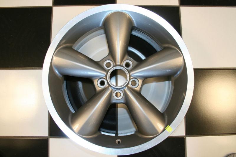 Ford mustang 2008-2009 factory oem 18" painted charcoal wheel rim 3648 (single)