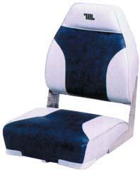 Wise high back fold down seat - grey/navy - wd588pls-660