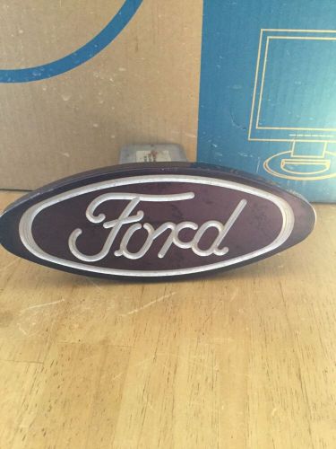 Classic ford logo 2&#034; hitch cover
