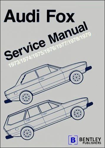 Audi fox service manual 1973-1979
