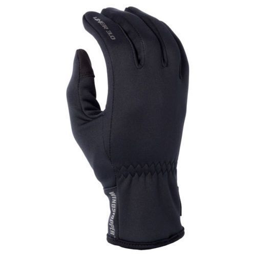 Klim black glove liner 3.0 - large  or xxl-2xl - new
