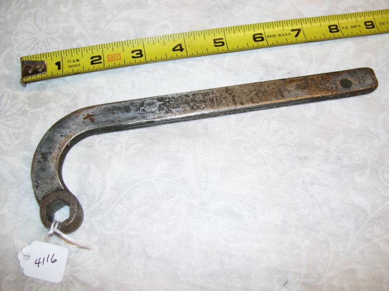 Wrench, vintage 1/2" hexagon no. 25760 wrench, used on cylinder head bolts?