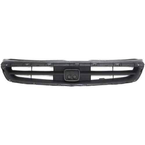 New 1999 2000 ho1200146 fits honda civic grille black replacement 71121s02003