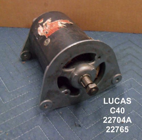 Lucas c40 22704a/22765 dynamo remanufactured