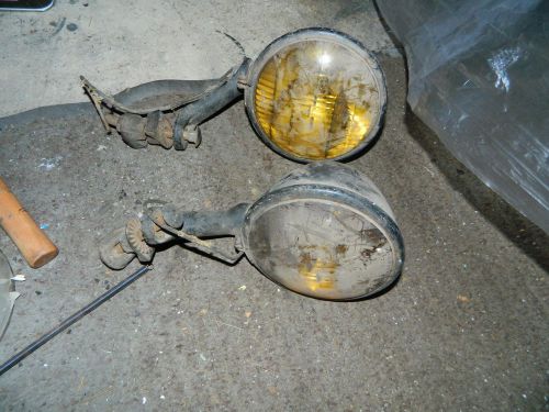1939  plymouth front fog lamps lights