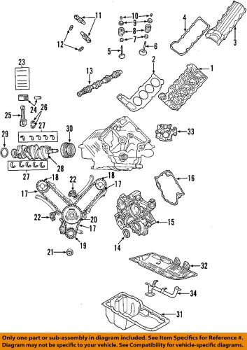 Chrysler oem-engine valve cover 53021828aa