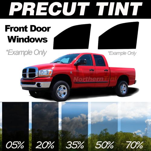 Precut window film for dodge challenger 08-10 front doors any tint shade