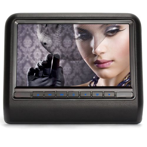 10.1&#039;&#039; digital tft screen car monitor artifical leather headrest dvd player usb