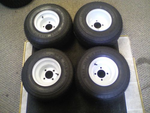 Brand new mounted tires and rims for golf cart 18x8.5-8 tires and rims set