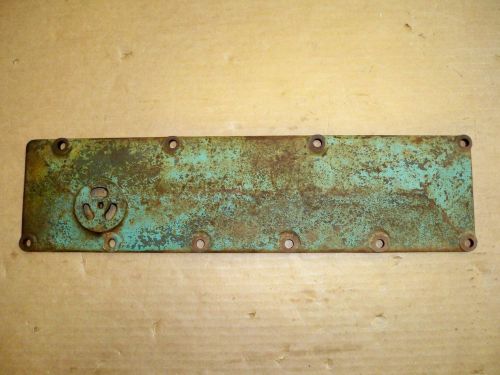 Ford model a engine side plate valve cover