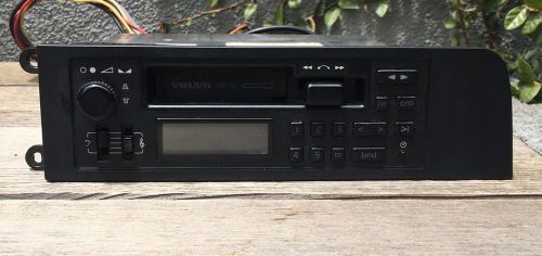 1987-1990 volvo 240 244 245 cassette radio stereo cr-712 oem stock head unit
