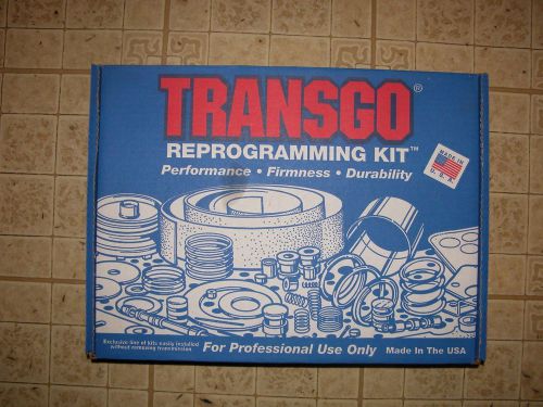 Transgo reprogramming kit e4od-hd2 series d &amp; 4r100 hd &amp; high performance