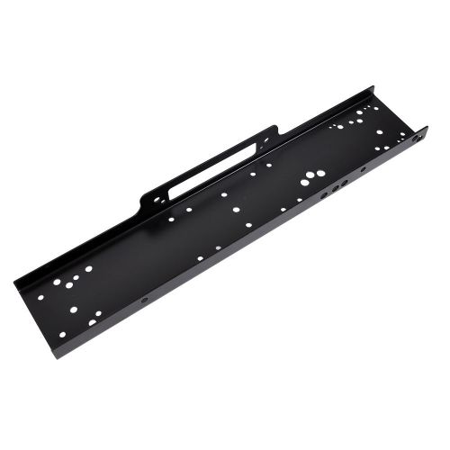 36&#034; universal recovery 13000lb winch mounting plate mount bracket for truck suv