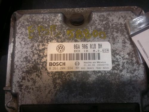 Volkswagen jetta engine brain box electronic control module; vin m (8th digit)