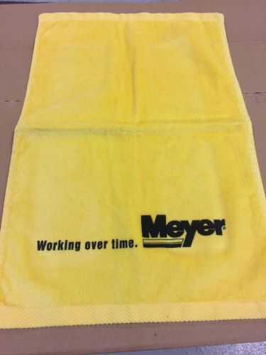 Meyer plows hand towel never used genuine factory item