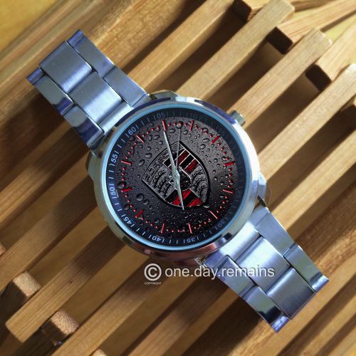 Special edition porsche 928 gt logo watches accessories logo sport metal watch