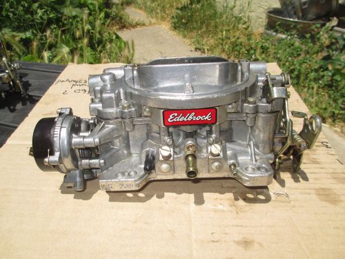 Edelbrock performer carburetor 1406 carb 600 cfm + electric choke looks nice!