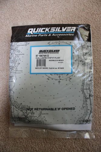 Quicksilver dual lanyard stop switch kit