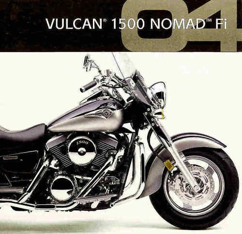 2004 kawasaki vulcan 1500 nomad fi motorcycle brochure -vulcan 1500 nomad
