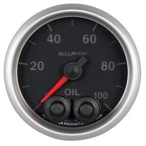 Auto meter 5652 elite series; oil pressure gauge