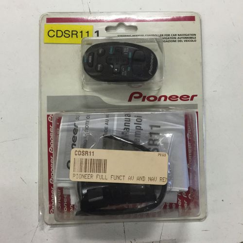 Pioneer steering wheel mount remote control for select avic head units cd-sr11