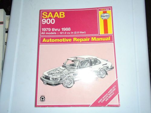 1979-1988 saab 900 haynes repair manual