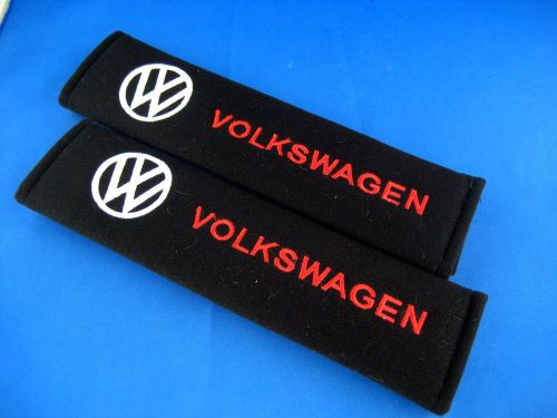 2 x seat belt cover shoulder pads covers cushion for volkswagen vw golf gti polo
