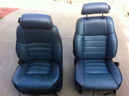 Nissan 300zx z31 leather seat set